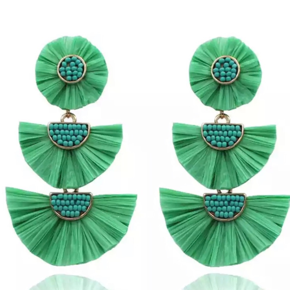 Beaded earring